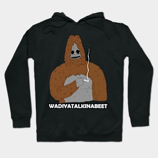 Sassy Sassy Big Lez Show Sassy Smoking Monkey Hoodie